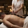 Hot stone massage therapy benefits at Massage Harmony
