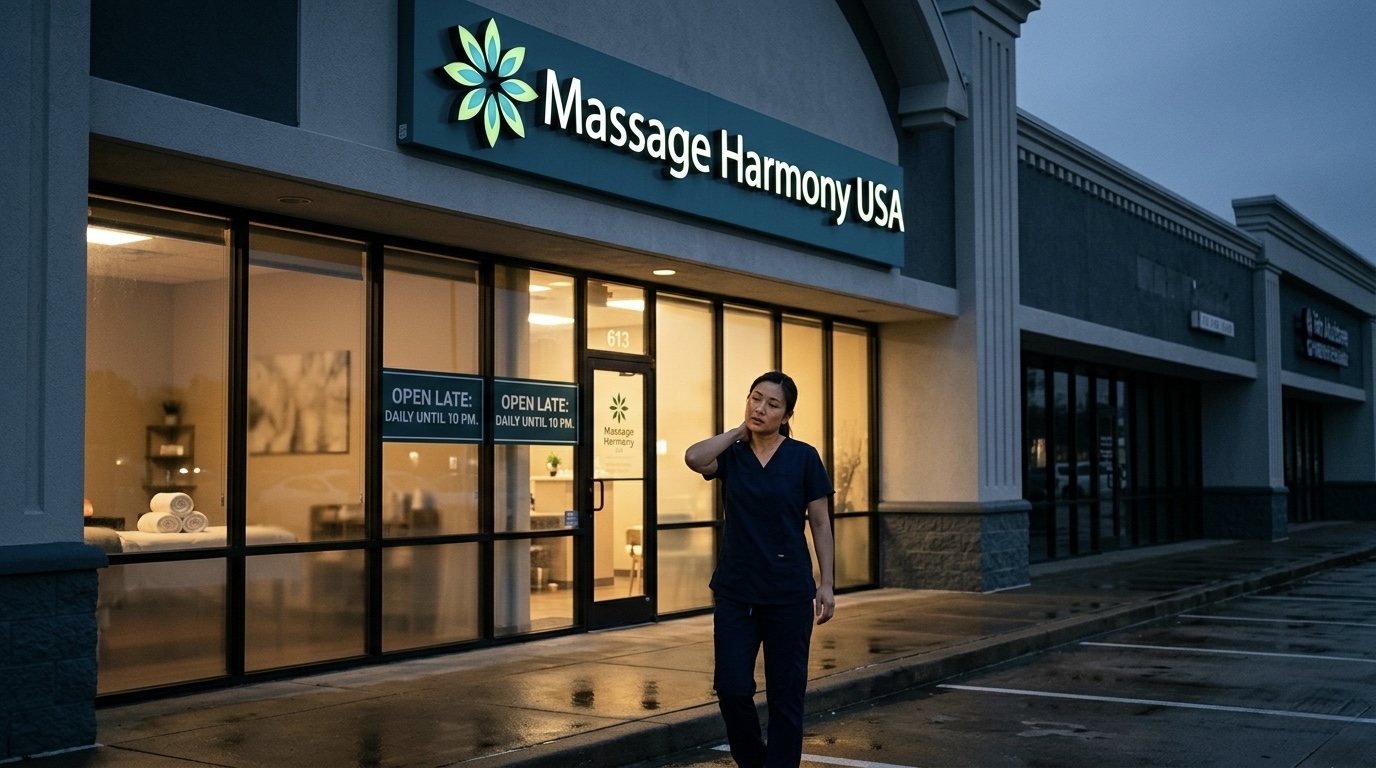 Massage Harmony Cedar Hill open late for evening appointments